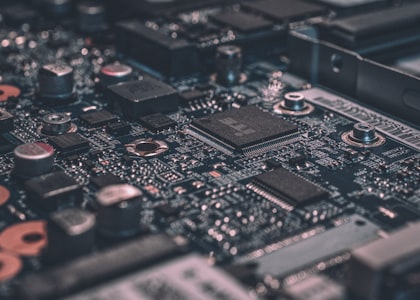 Axiom Labs circuit board — hardware and infrastructure