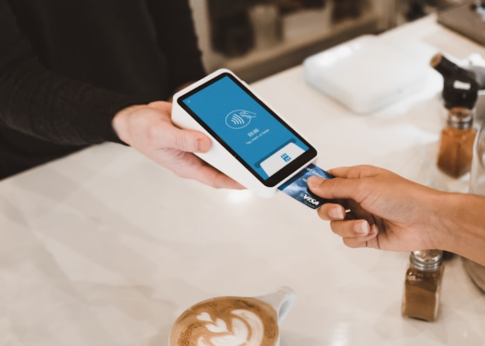 Contactless mobile payment at a small business — integrated payment systems
