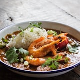 Ember Dining — wild gulf shrimp food photography