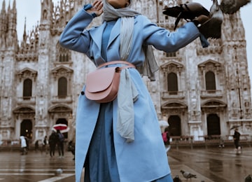 Luxe Maison — wool coat lifestyle photography